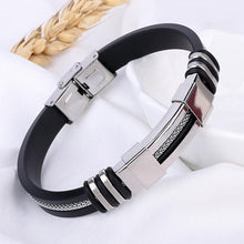 Load image into Gallery viewer, Fashion Stainless Steel Men Bracelet Jewelry Bangle Wrist Band Party Decoration - provenclothes