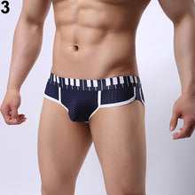 Load image into Gallery viewer, Men's Sexy Spandex Mesh Bulge Underpants Fashion Low Waist Briefs Thong Shorts - provenclothes