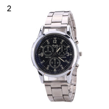 Load image into Gallery viewer, Men Fashion Business Casual Stainless Steel Quartz Analog Wrist Watch Jewelry - provenclothes