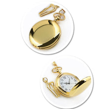 Load image into Gallery viewer, Retro Vintage Men Steampunk Smooth Surface Pendant Chain Classic Pocket Watch - provenclothes