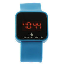 Load image into Gallery viewer, Colorful Unisex LED Digital Touch Screen Silicone Date Time Sport Wrist Watch - provenclothes