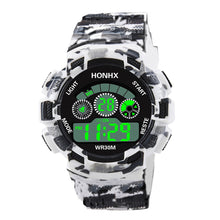 Load image into Gallery viewer, Fashion Camouflage Sports Backlight Alarm Date Week Digital Wrist Watch for Men - provenclothes