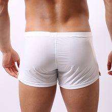 Load image into Gallery viewer, Men Breathable Underwear Ice Silk Boxer Briefs Bulge Pouch Low Rise Underpants - provenclothes