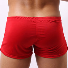 Load image into Gallery viewer, Men Breathable Underwear Ice Silk Boxer Briefs Bulge Pouch Low Rise Underpants - provenclothes