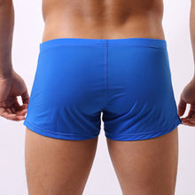 Load image into Gallery viewer, Men Breathable Underwear Ice Silk Boxer Briefs Bulge Pouch Low Rise Underpants - provenclothes