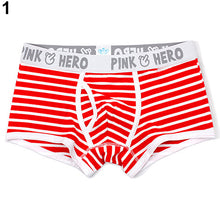 Load image into Gallery viewer, Men's Fashion Strip Breathable Underpants Sexy Briefs Boxer Shorts Underwear - provenclothes