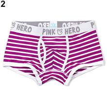 Load image into Gallery viewer, Men's Fashion Strip Breathable Underpants Sexy Briefs Boxer Shorts Underwear - provenclothes