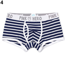 Load image into Gallery viewer, Men's Fashion Strip Breathable Underpants Sexy Briefs Boxer Shorts Underwear - provenclothes