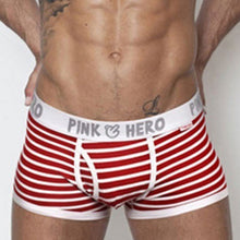 Load image into Gallery viewer, Men's Fashion Strip Breathable Underpants Sexy Briefs Boxer Shorts Underwear - provenclothes