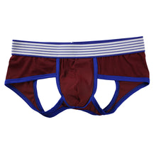 Load image into Gallery viewer, Men Sexy Breathable Hollow Out Lovers Elastic Underwear Boxer Brief Underpants - provenclothes