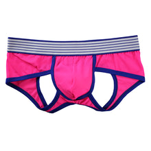 Load image into Gallery viewer, Men Sexy Breathable Hollow Out Lovers Elastic Underwear Boxer Brief Underpants - provenclothes