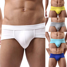 Load image into Gallery viewer, Men's Sexy Bulge Pouch Underwear Briefs Soft Elastic Modal Low Rise Underpants - provenclothes