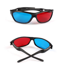 Load image into Gallery viewer, New Black Frame Universal 3D Plastic glasses/Oculos/Red Blue Cyan 3D glass Anaglyph 3D Movie Game DVD vision/cinema - provenclothes