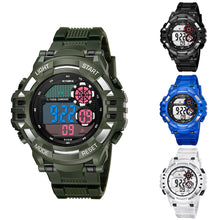Load image into Gallery viewer, Fashion Men Outdoor Sport Multifunctional Luminous Week Date Digital Wrist Watch - provenclothes
