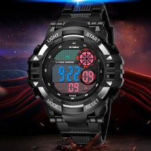 Load image into Gallery viewer, Fashion Men Outdoor Sport Multifunctional Luminous Week Date Digital Wrist Watch - provenclothes