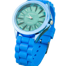 Load image into Gallery viewer, Unisex Fashion Silicone Strap Arabic Numerals Quartz Sports Jelly Wrist Watch - provenclothes
