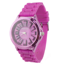 Load image into Gallery viewer, Unisex Fashion Silicone Strap Arabic Numerals Quartz Sports Jelly Wrist Watch - provenclothes