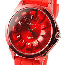 Load image into Gallery viewer, Unisex Fashion Silicone Strap Arabic Numerals Quartz Sports Jelly Wrist Watch - provenclothes