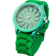Load image into Gallery viewer, Unisex Fashion Silicone Strap Arabic Numerals Quartz Sports Jelly Wrist Watch - provenclothes