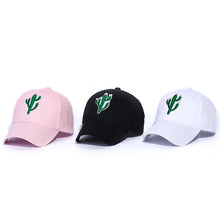 Load image into Gallery viewer, Cactus Pineapple Embroidery Dad Hat Unconstructed Fashion Unisex Baseball Cap - provenclothes