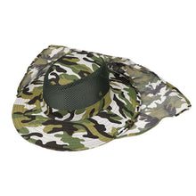 Load image into Gallery viewer, Fishing Hiking Outdoor Face Sun Protection Neck Cover Wide Brim Flap Cap Hat - provenclothes