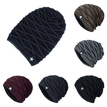 Load image into Gallery viewer, Winter Solid Color Man Hat Knitted Beanie Ski Cap Warm Keeper Fashion Gift - provenclothes