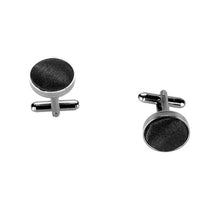 Load image into Gallery viewer, Men's Solid Color Broad Necktie Adjustable Neck Tie Pocket Square Cufflinks Set - provenclothes
