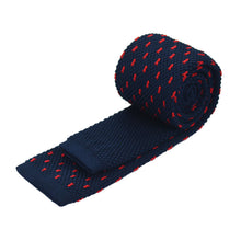 Load image into Gallery viewer, Men's Fashion Stripes Printing Mesh Necktie Knit Narrow Slim Weave Tie Suit - provenclothes