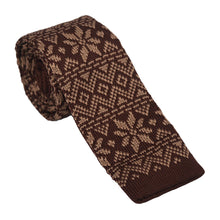 Load image into Gallery viewer, Men's Fashion Stripes Printing Mesh Necktie Knit Narrow Slim Weave Tie Suit - provenclothes
