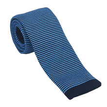 Load image into Gallery viewer, Men's Fashion Stripes Printing Mesh Necktie Knit Narrow Slim Weave Tie Suit - provenclothes