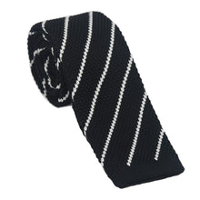Load image into Gallery viewer, Men's Fashion Stripes Printing Mesh Necktie Knit Narrow Slim Weave Tie Suit - provenclothes