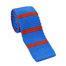 Load image into Gallery viewer, Men's Fashion Stripes Printing Mesh Necktie Knit Narrow Slim Weave Tie Suit - provenclothes