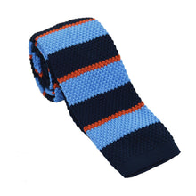 Load image into Gallery viewer, Men's Fashion Stripes Printing Mesh Necktie Knit Narrow Slim Weave Tie Suit - provenclothes