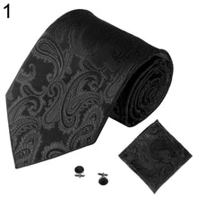 Load image into Gallery viewer, Men Decor Paisley Floral Fashion Business Wedding Party Suit Tie Necktie - provenclothes