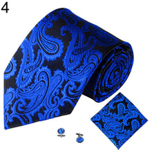 Load image into Gallery viewer, Men Decor Paisley Floral Fashion Business Wedding Party Suit Tie Necktie - provenclothes