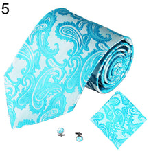 Load image into Gallery viewer, Men Decor Paisley Floral Fashion Business Wedding Party Suit Tie Necktie - provenclothes