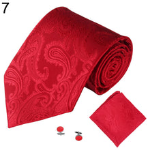 Load image into Gallery viewer, Men Decor Paisley Floral Fashion Business Wedding Party Suit Tie Necktie - provenclothes