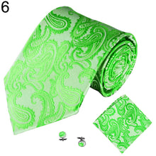 Load image into Gallery viewer, Men Decor Paisley Floral Fashion Business Wedding Party Suit Tie Necktie - provenclothes