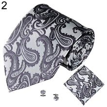 Load image into Gallery viewer, Men Decor Paisley Floral Fashion Business Wedding Party Suit Tie Necktie - provenclothes