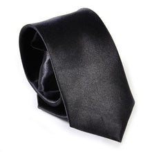 Load image into Gallery viewer, 5cm Narrow Men Tie Solid Color Zipper Adjustable Wedding Party Lazy Slim Necktie - provenclothes