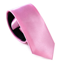 Load image into Gallery viewer, 5cm Narrow Men Tie Solid Color Zipper Adjustable Wedding Party Lazy Slim Necktie - provenclothes