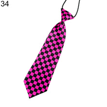 Load image into Gallery viewer, School Boys Kids Children Stripe Musical Note Skull Wedding Party Tie Necktie - provenclothes
