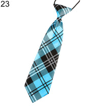 Load image into Gallery viewer, School Boys Kids Children Stripe Musical Note Skull Wedding Party Tie Necktie - provenclothes