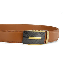 Load image into Gallery viewer, Men's Fashion Automatic Buckle Sided Faux Leather Business Style Casual Belt - provenclothes