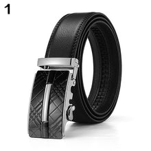 Load image into Gallery viewer, Men's Fashion Automatic Buckle Sided Faux Leather Business Style Casual Belt - provenclothes