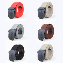 Load image into Gallery viewer, Men's Fashion Useful Practical Sport Military Canvas Buckle Waist Belt Waistband - provenclothes