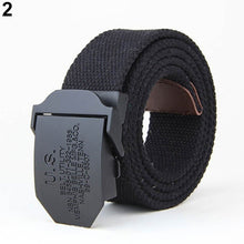 Load image into Gallery viewer, Men's Fashion Useful Practical Sport Military Canvas Buckle Waist Belt Waistband - provenclothes