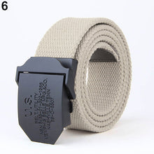 Load image into Gallery viewer, Men's Fashion Useful Practical Sport Military Canvas Buckle Waist Belt Waistband - provenclothes