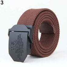 Load image into Gallery viewer, Men's Fashion Useful Practical Sport Military Canvas Buckle Waist Belt Waistband - provenclothes