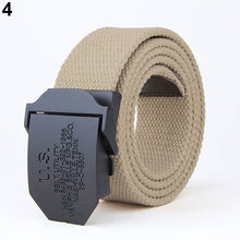 Load image into Gallery viewer, Men's Fashion Useful Practical Sport Military Canvas Buckle Waist Belt Waistband - provenclothes